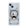 プレミアムスクエアケース with MagSafe［ ちびまる子ちゃん - まる子とお友達 - クリア ］