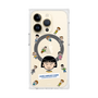 プレミアムスクエアケース with MagSafe［ ちびまる子ちゃん - まる子とお友達 - クリア ］