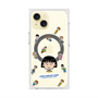 プレミアムスクエアケース with MagSafe［ ちびまる子ちゃん - まる子とお友達 - クリア ］