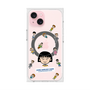 プレミアムスクエアケース with MagSafe［ ちびまる子ちゃん - まる子とお友達 - クリア ］