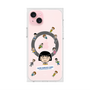 プレミアムスクエアケース with MagSafe［ ちびまる子ちゃん - まる子とお友達 - クリア ］
