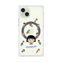 プレミアムスクエアケース with MagSafe［ ちびまる子ちゃん - まる子とお友達 - クリア ］