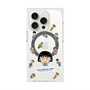 プレミアムスクエアケース with MagSafe［ ちびまる子ちゃん - まる子とお友達 - クリア ］