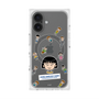 プレミアムスクエアケース with MagSafe［ ちびまる子ちゃん - まる子とお友達 - クリア ］