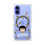 プレミアムスクエアケース with MagSafe［ ちびまる子ちゃん - まる子とお友達 - クリア ］