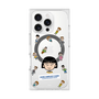 プレミアムスクエアケース with MagSafe［ ちびまる子ちゃん - まる子とお友達 - クリア ］