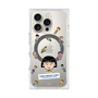 プレミアムスクエアケース with MagSafe［ ちびまる子ちゃん - まる子とお友達 - クリア ］