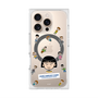 プレミアムスクエアケース with MagSafe［ ちびまる子ちゃん - まる子とお友達 - クリア ］