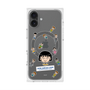 プレミアムスクエアケース with MagSafe［ ちびまる子ちゃん - まる子とお友達 - クリア ］