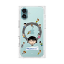 プレミアムスクエアケース with MagSafe［ ちびまる子ちゃん - まる子とお友達 - クリア ］