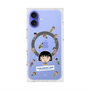 プレミアムスクエアケース with MagSafe［ ちびまる子ちゃん - まる子とお友達 - クリア ］