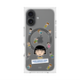 プレミアムスクエアケース with MagSafe［ ちびまる子ちゃん - まる子とお友達 - クリア ］