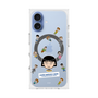 プレミアムスクエアケース with MagSafe［ ちびまる子ちゃん - まる子とお友達 - クリア ］