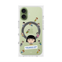 プレミアムスクエアケース with MagSafe［ ちびまる子ちゃん - まる子とお友達 - クリア ］