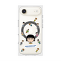 プレミアムスクエアケース with MagSafe［ ちびまる子ちゃん - まる子とお友達 - クリア ］