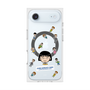 プレミアムスクエアケース with MagSafe［ ちびまる子ちゃん - まる子とお友達 - クリア ］