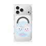 プレミアムスクエアケース with MagSafe［ まじかるベリーベリー - すとろべりーとぶるべりー - ブルー ］