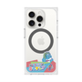 プレミアムスクエアケース with MagSafe［ 広島東洋カープ - のんびりスラィリー - パッチワーク ］