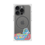 プレミアムスクエアケース with MagSafe［ 広島東洋カープ - のんびりスラィリー - パッチワーク ］