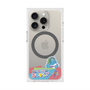 プレミアムスクエアケース with MagSafe［ 広島東洋カープ - のんびりスラィリー - パッチワーク ］