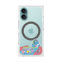 プレミアムスクエアケース with MagSafe［ 広島東洋カープ - のんびりスラィリー - パッチワーク ］