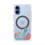 プレミアムスクエアケース with MagSafe［ 広島東洋カープ - のんびりスラィリー - パッチワーク ］