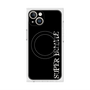 プレミアムスクエアケース with MagSafe［ SUPER PRIVATE - ロゴ - Black ］