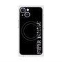 プレミアムスクエアケース with MagSafe［ SUPER PRIVATE - ロゴ - Black ］