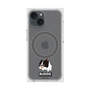プレミアムスクエアケース with MagSafe［ BUDOG - モノクロ ］