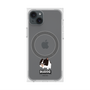 プレミアムスクエアケース with MagSafe［ BUDOG - モノクロ ］