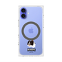 プレミアムスクエアケース with MagSafe［ BUDOG - モノクロ ］