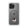 プレミアムスクエアケース with MagSafe［ BUDOG - モノクロ ］
