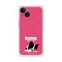 プレミアムスクエアケース with MagSafe［ BUDOG - ピンク ］