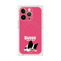 プレミアムスクエアケース with MagSafe［ BUDOG - ピンク ］