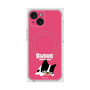 プレミアムスクエアケース with MagSafe［ BUDOG - ピンク ］
