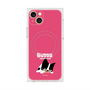 プレミアムスクエアケース with MagSafe［ BUDOG - ピンク ］