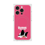 プレミアムスクエアケース with MagSafe［ BUDOG - ピンク ］