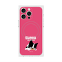 プレミアムスクエアケース with MagSafe［ BUDOG - ピンク ］