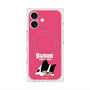 プレミアムスクエアケース with MagSafe［ BUDOG - ピンク ］
