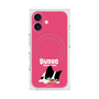 プレミアムスクエアケース with MagSafe［ BUDOG - ピンク ］