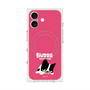 プレミアムスクエアケース with MagSafe［ BUDOG - ピンク ］