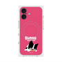 プレミアムスクエアケース with MagSafe［ BUDOG - ピンク ］