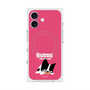 プレミアムスクエアケース with MagSafe［ BUDOG - ピンク ］