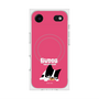 プレミアムスクエアケース with MagSafe［ BUDOG - ピンク ］