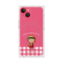 プレミアムスクエアケース with MagSafe［ ちびまる子ちゃん - ピンクチェック ］