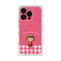 プレミアムスクエアケース with MagSafe［ ちびまる子ちゃん - ピンクチェック ］