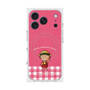 プレミアムスクエアケース with MagSafe［ ちびまる子ちゃん - ピンクチェック ］