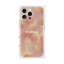 プレミアムスクエアケース with MagSafe［ FURLA - FLOWER VELATO-01 ］