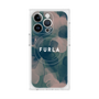 プレミアムスクエアケース with MagSafe［ FURLA - FLOWER VELATO-03 ］