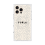 プレミアムスクエアケース with MagSafe［ FURLA - SIGNATURE-01 ］